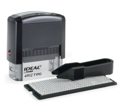 Штамп самонаборный 4-строчный, оттиск 47×18 мм, без рамки, TRODAT IDEAL 4912 P2, 82251 