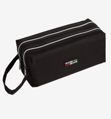 Пенал 'deVENTE. May Be YES' 21x9x9 см, прямоугольный для 130 предметов, текстильный, 7029334