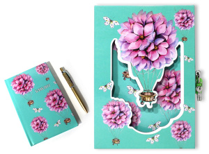 Подарочный набор ASMAR CAR (с замочком) A5 арт. AR-476