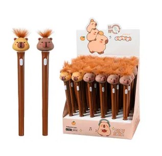 Ручка шариковая CAPYBARA  синяя 0,7 мм, М-15589-70