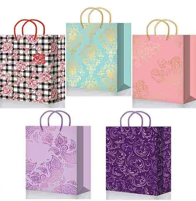 Пакет подарочный ламинированный ,110х137х60 ,  mix ML premium , MLP726;7007