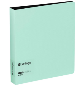 Папка на 4 кольцах ,"Berlingo.Instinct", А5 , 35 мм , 700 мкм , цвет мятный, RB4_A5520
