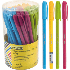 Ручка шариковая "deVENTE.Vivo", d-0,7 мм, ультра гладкое письмо, цвет синий, 5073710