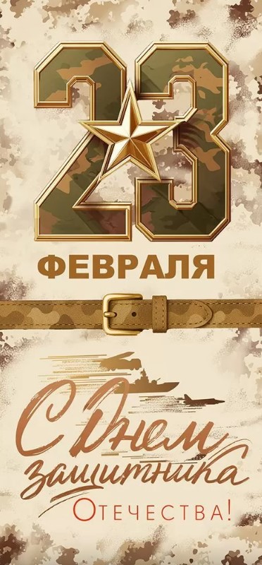 Открытка 23 Февраля, 9.0001630