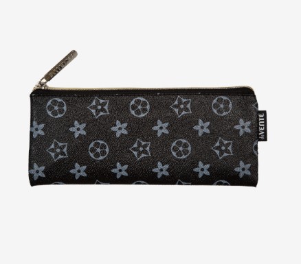 Пенал 'deVENTE. Monogram' 21,5x9x1 см, плоский для 35 предметов, на молнии, 7024444