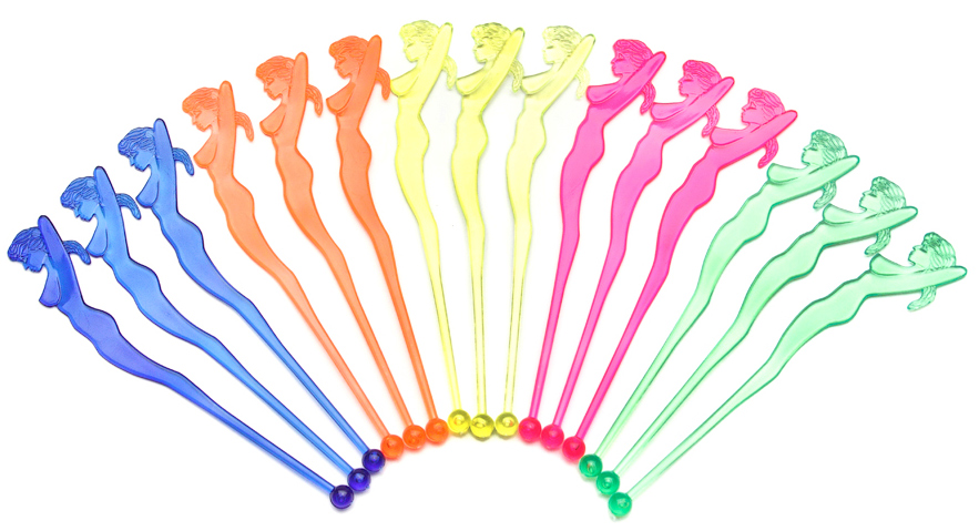 Размешиватель Пласт-Лидер 'Афродита' 150 мм., 10 шт.