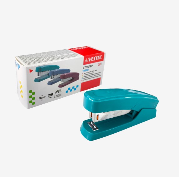 Степлер "deVENTE. Trend" 24/6&26/6 (мощность 20 листов, глубина скрепления 50 мм), 4142508