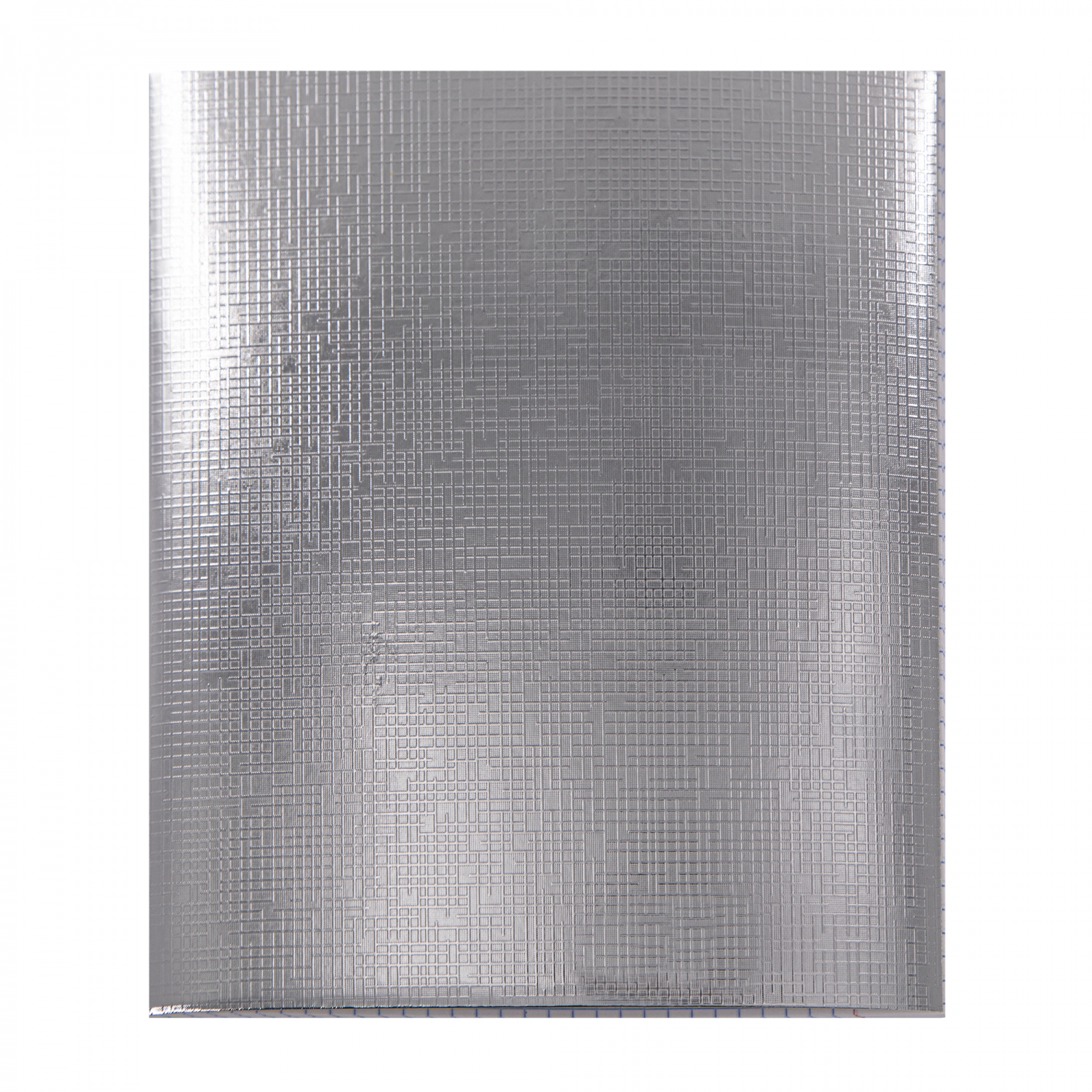 Тетрадь 48л., А5, клетка, Alingar, Silver metallic, AL12404