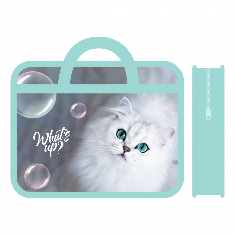 Папка для тетрадей А4 , МИЛЫЙ КОТЁНОК, А4-229