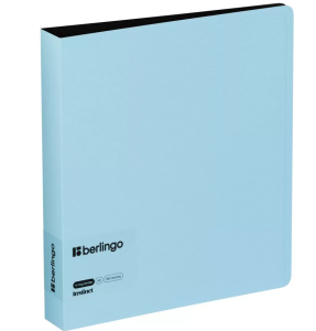 Папка на 4 кольцах ,"Berlingo.Instinct", А5 , 35 мм , 700 мкм , цвет аквамарин, RB4_A5510