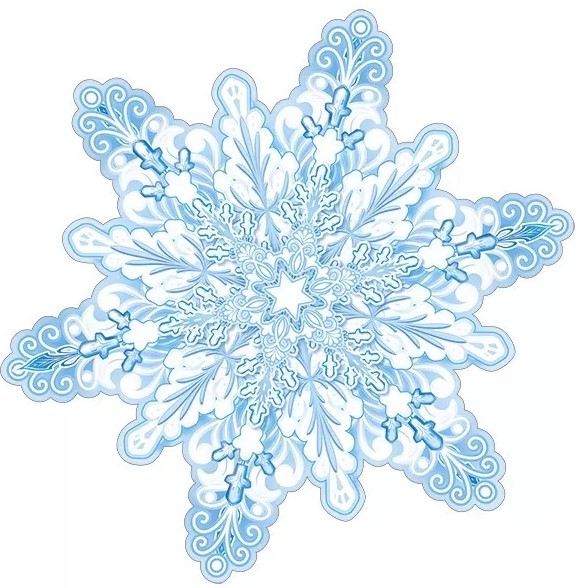 Украшение 'Снежинка', (20 шт;уп), 92,960,00