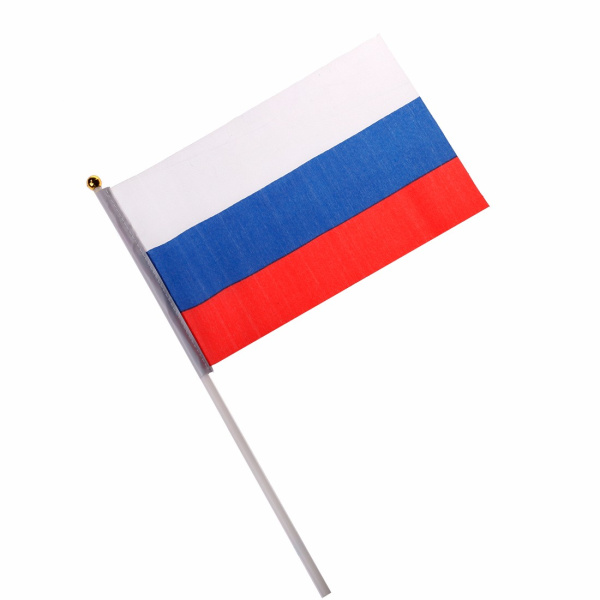 Аппликация «Флаг России» из цветной бумаги