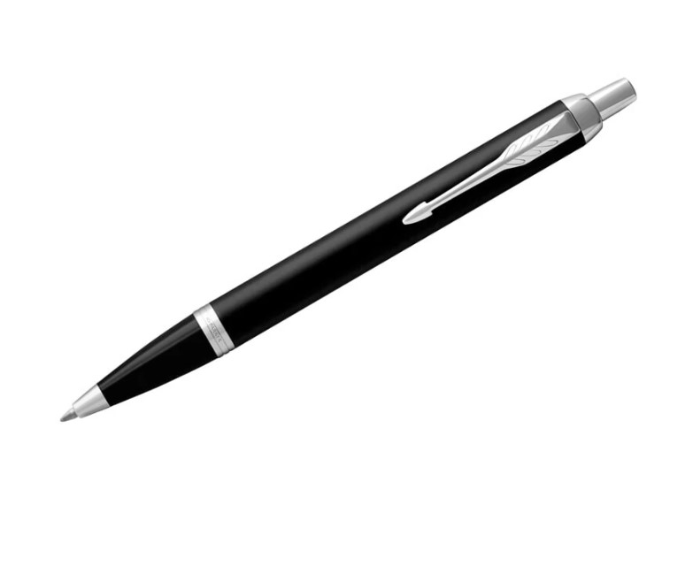 Ручка шариковая Parker 'IM Essential Muted Black CT' синяя, 1,0 мм, подарочная упаковка, 2143632