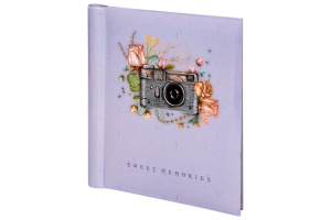 Фотоальбом BRAUBERG "Фотоаппарат", 20 магнитных листов , 23х28 см , спираль, 391161