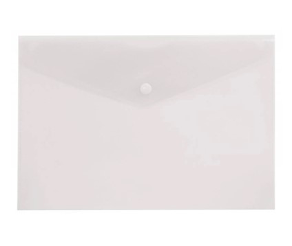 Папка на кнопке А4, 'KWELT' бесцветная 0,18 мм прозрачная, КР-000223