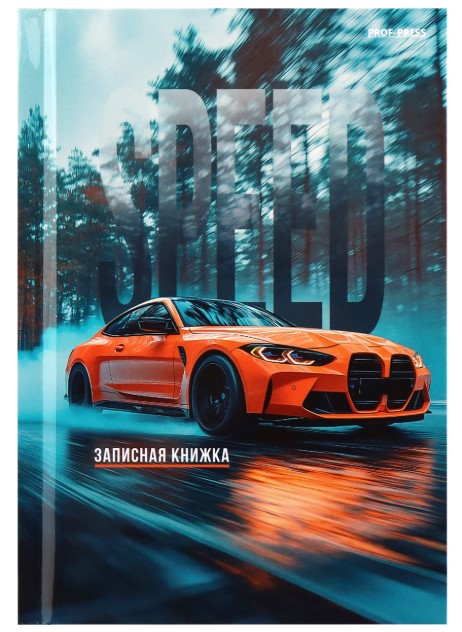 ЗАПИСНАЯ КНИЖКА. А6 64л. АВТО, 64-9092