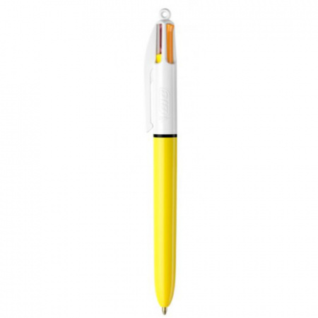 Ручка шариковая Bic "4 Colors Sun" 4 цвета, 1.0 мм., автомат., пастель. цвета, 949897
