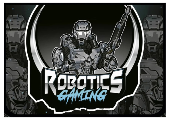 Папка для тетрадей А4 пластиковая, печать на картоне, молния сверху, РОБОТ-СОЛДАТ, ПМ-А4-291