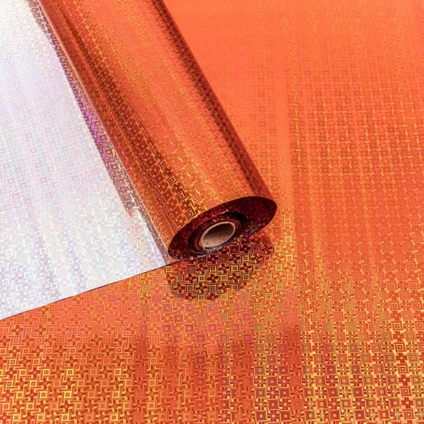 Плёнка голография 70х8,1 м, 40 мкм, Бронзовый, ОМ00070810-7