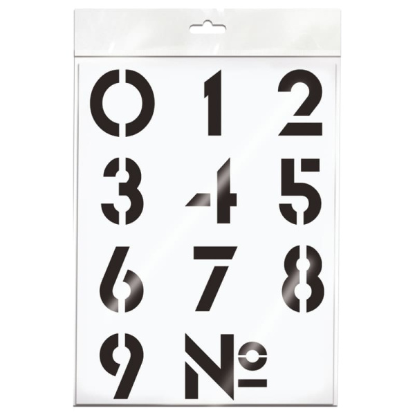 Трафарет ArtSpace 30х40 см, 'Цифры', ТЦ3040_45564