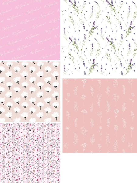 Упаковочная бумага ,'В ресурсе , в ассортименте', (1 лист в рулоне,70 х100 см), УБ-4465