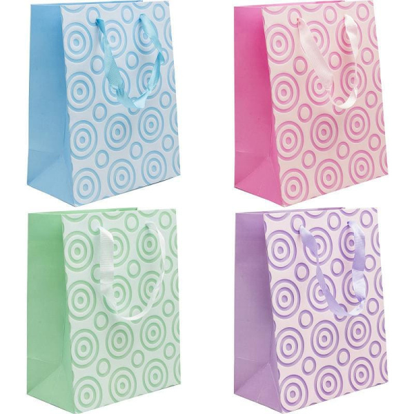 Пакет подарочный Winter Wings ламинир с рельеф. тисн. 180х230х100 мм, BG9493