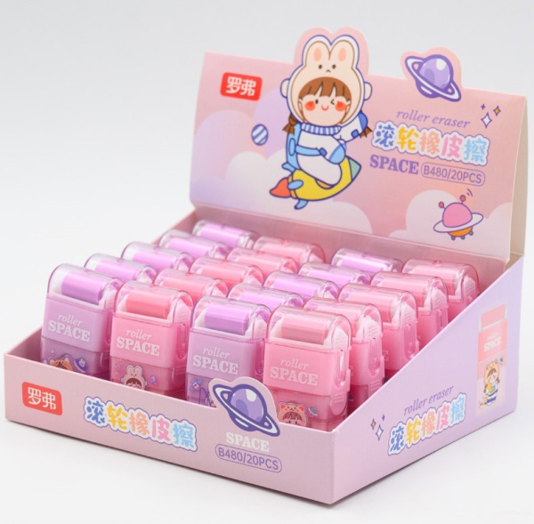 Ластик с роликом CUTE ANIME, В480