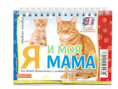 Учебное пособие карточки Веско "Я и моя мама" 14х10 см., 9497